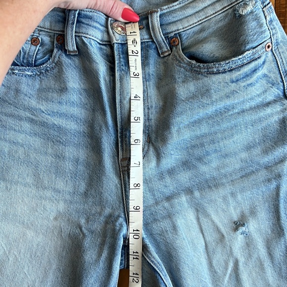 American Eagle 90’s boyfriend jeans size 0 x-short - Picture 4 of 5